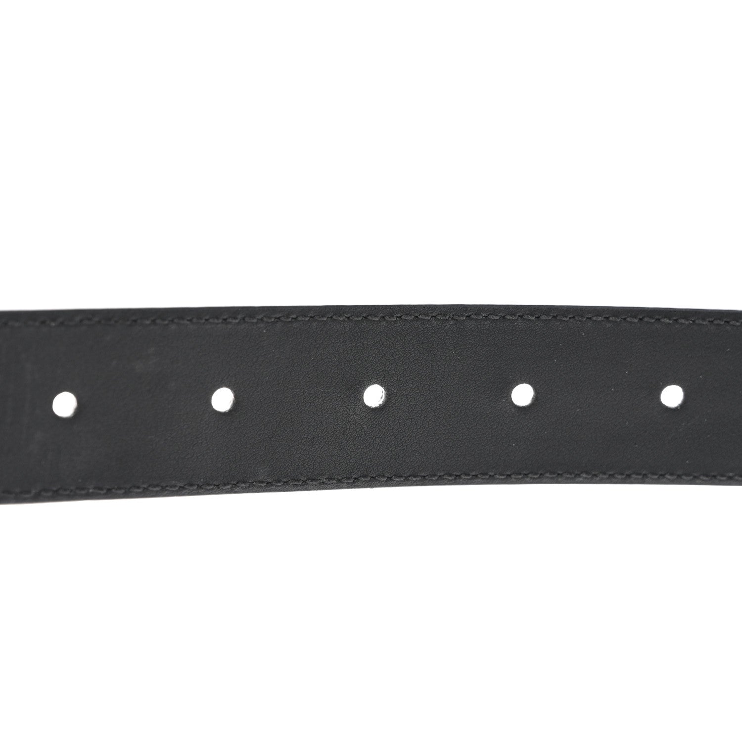 Gucci Calfskin Double G 30mm Belt 80 32 Black