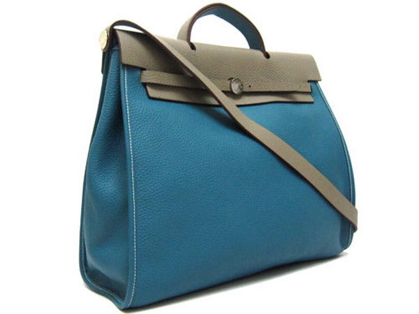 Hermes Herbag H1090L Ladies 2way Canvas