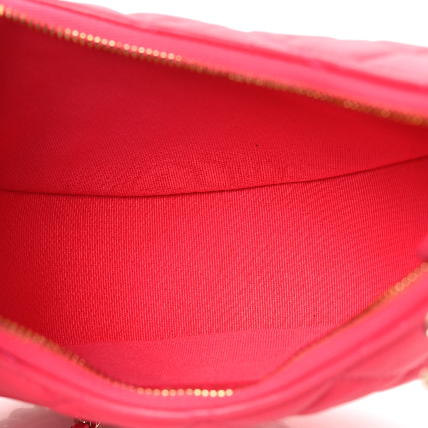 Chanel Lambskin Quilted Chain Around Hobo Pink