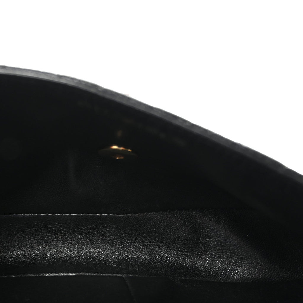 Chanel Caviar Quilted East West Flap Black