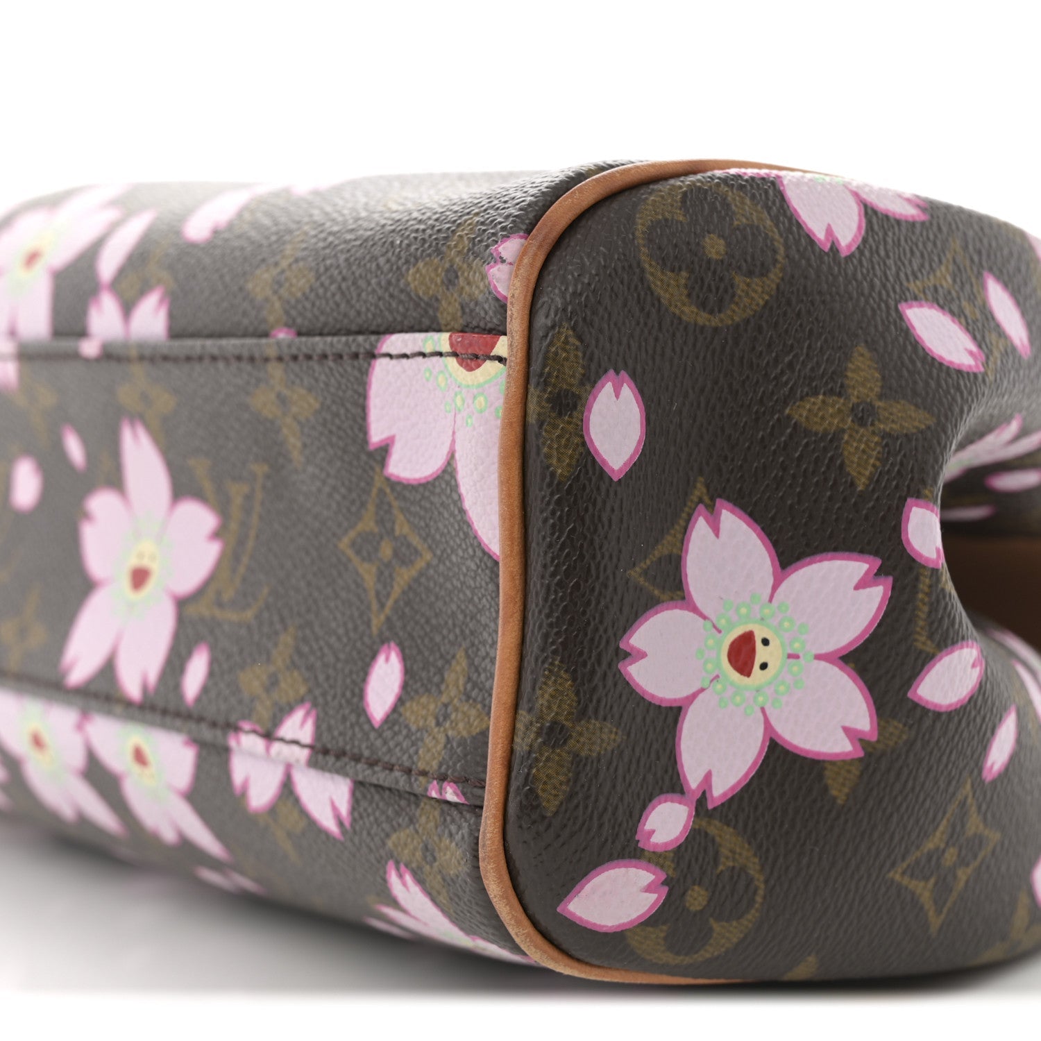 Louis Vuitton Monogram Cherry Blossom Sac Retro Bag Brown