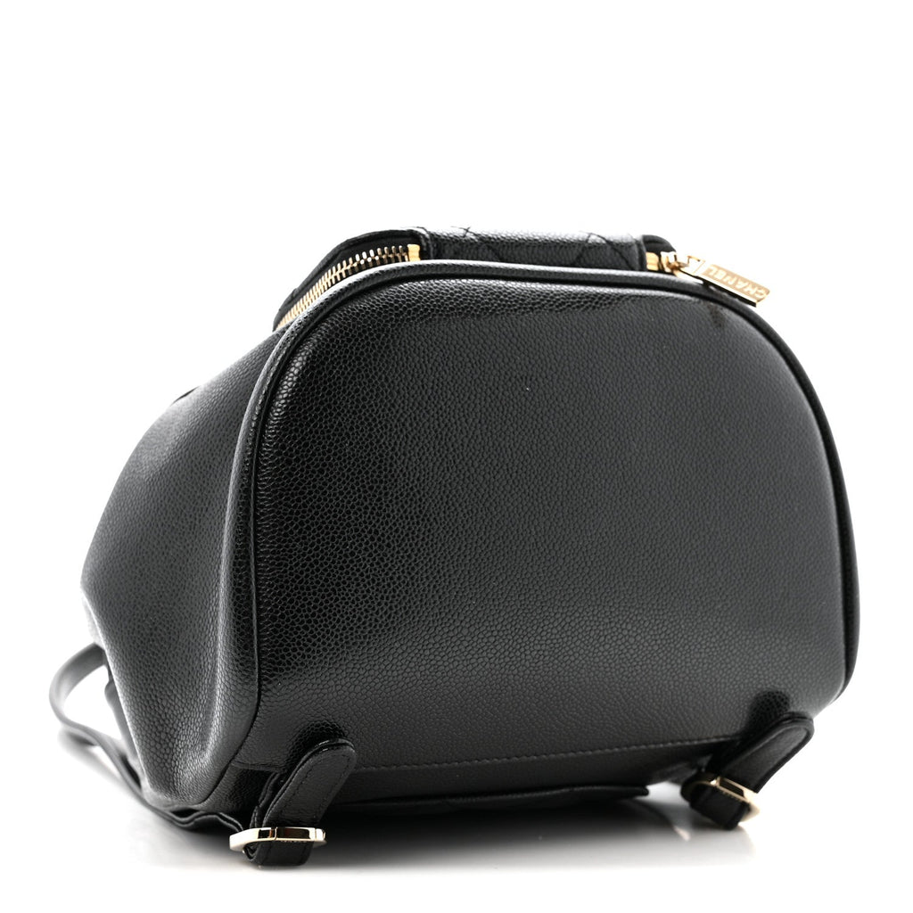 Chanel Caviar Quilted Mini Business Affinity Backpack Black