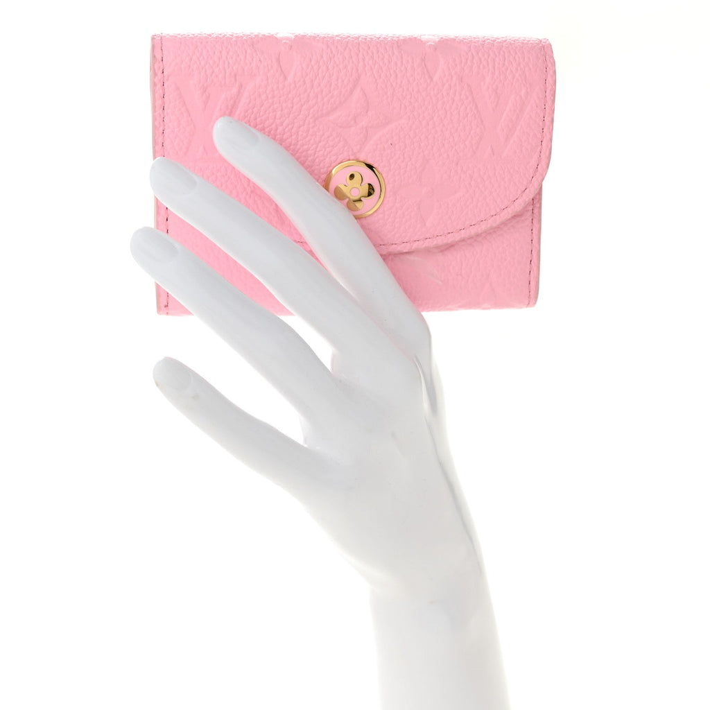 Louis Vuitton Empreinte Rosalie Coin Purse Cotton Candy Pink