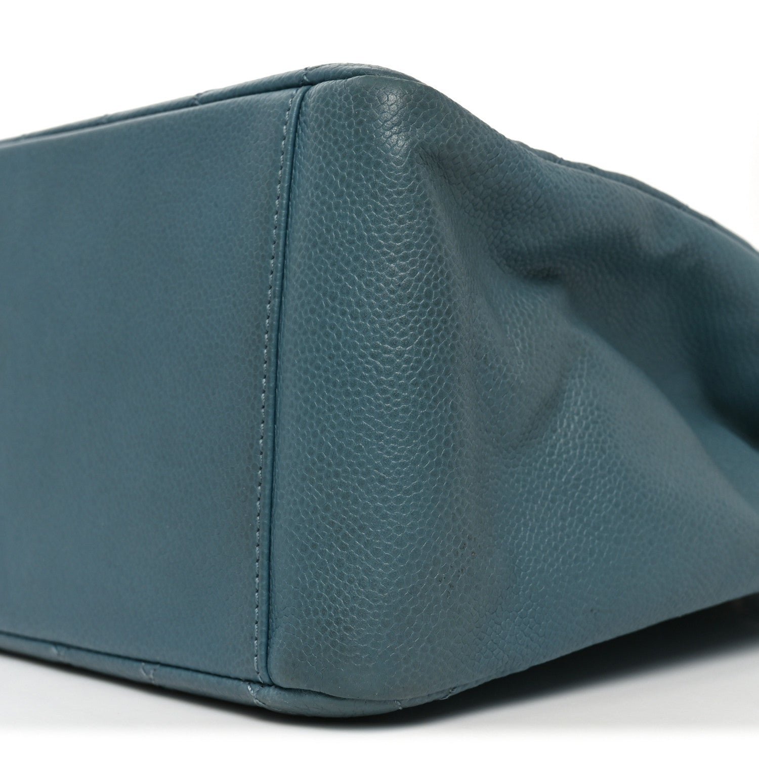 Chanel Caviar Quilted Grand Shopping Tote GST Blue