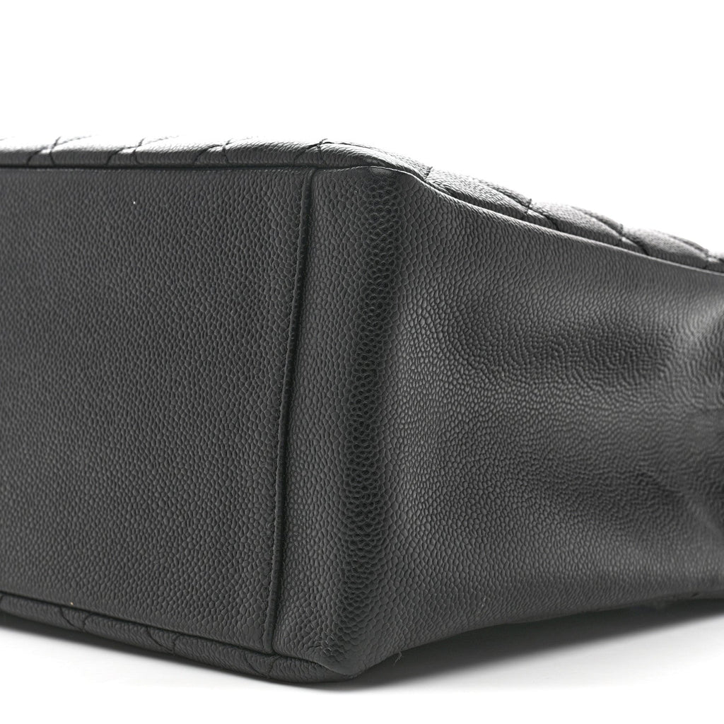 Chanel Caviar Quilted Grand Shopping Tote GST Black