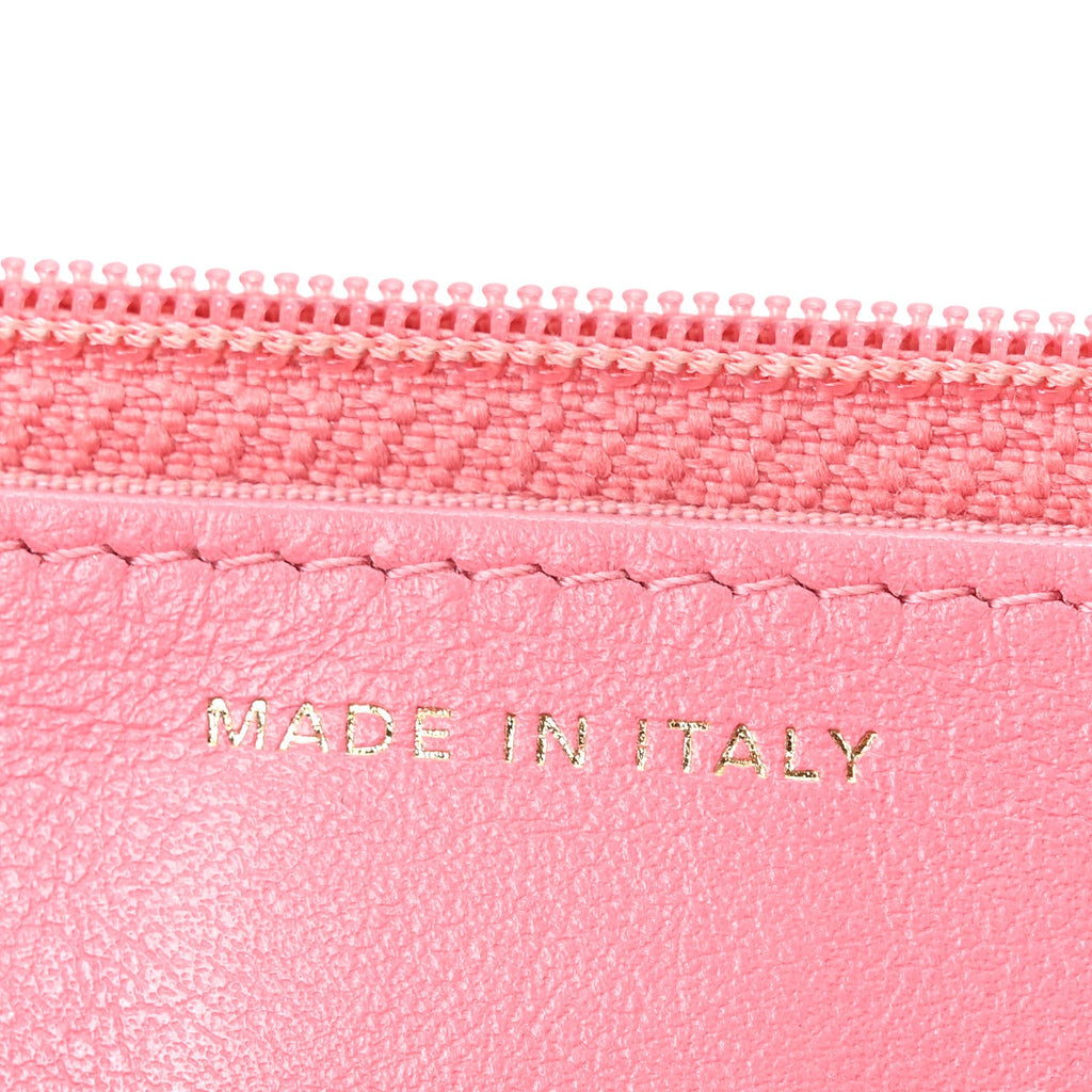 Chanel Lambskin Quilted Chanel 19 Wallet On Chain WOC Pink
