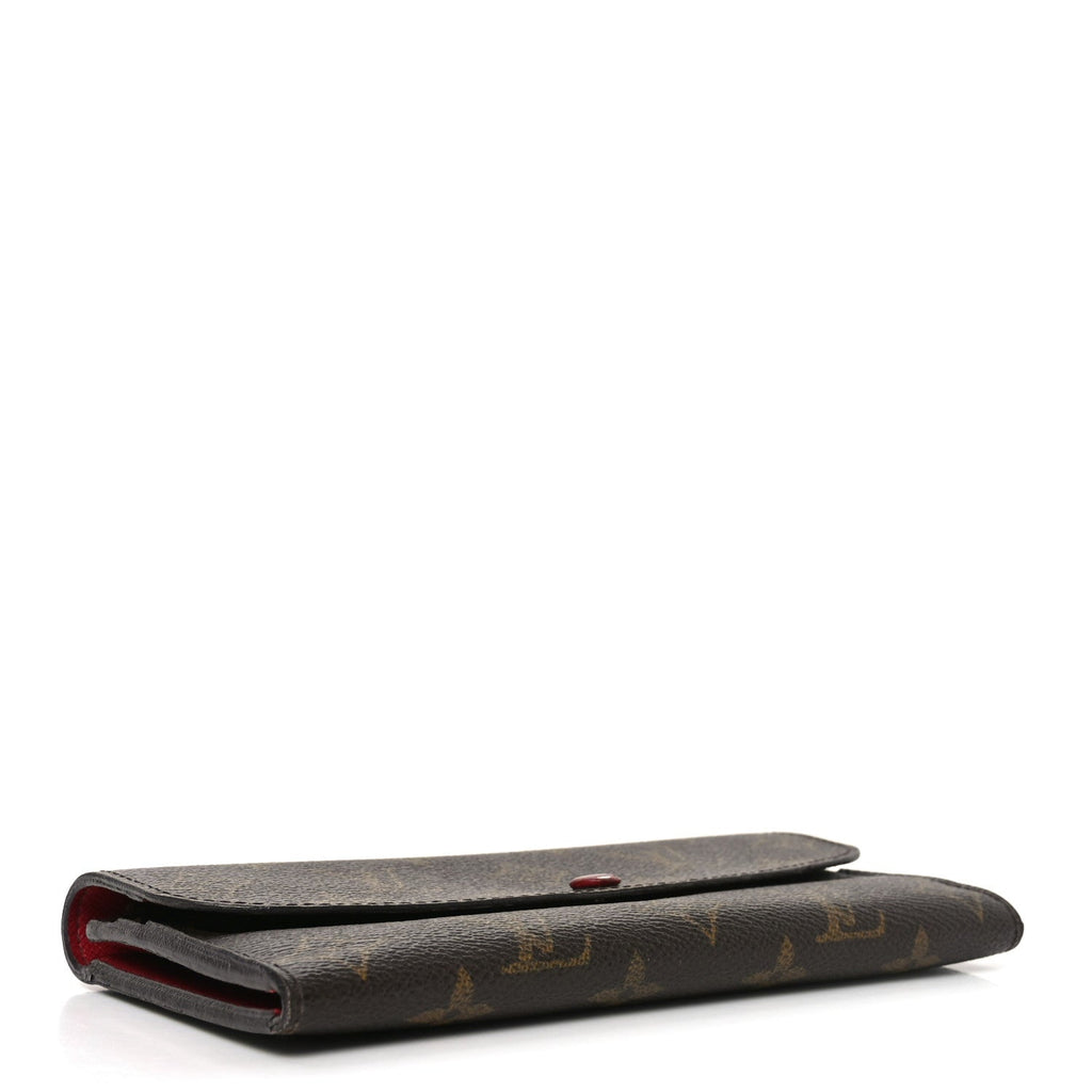 Louis Vuitton Monogram Emilie Wallet Fuchsia
