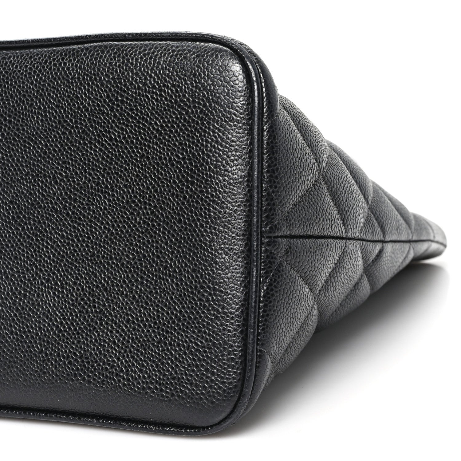 Chanel Caviar Quilted Medallion Tote Black