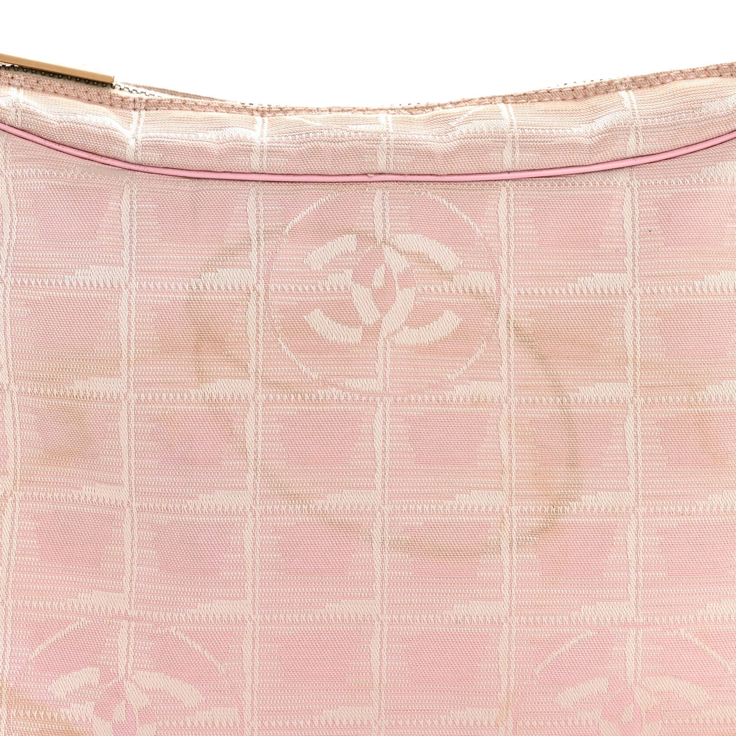Chanel Nylon Travel Ligne Hobo Pink