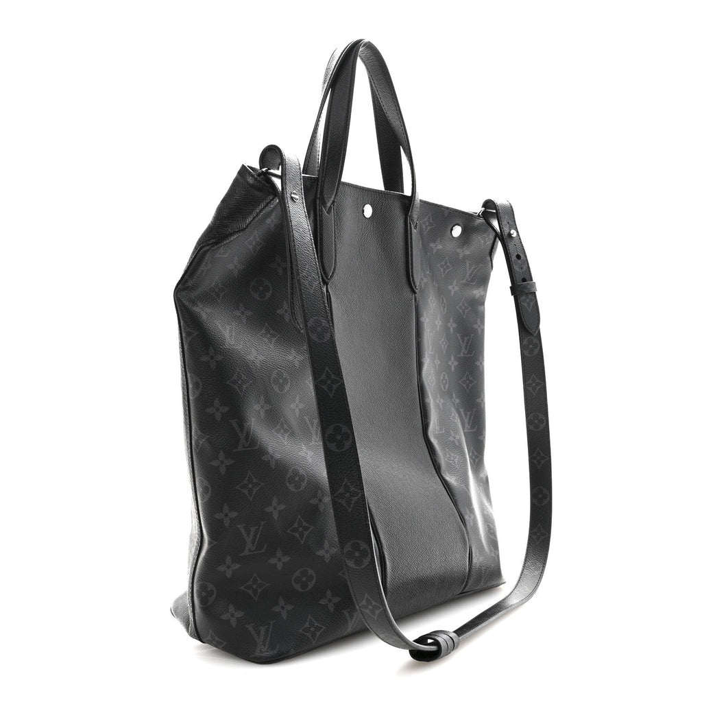 Louis Vuitton Taiga Monogram Eclipse Outdoor Tote Black