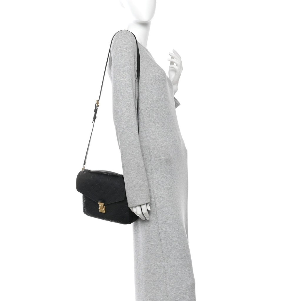 Louis Vuitton Empreinte Pochette Metis Black