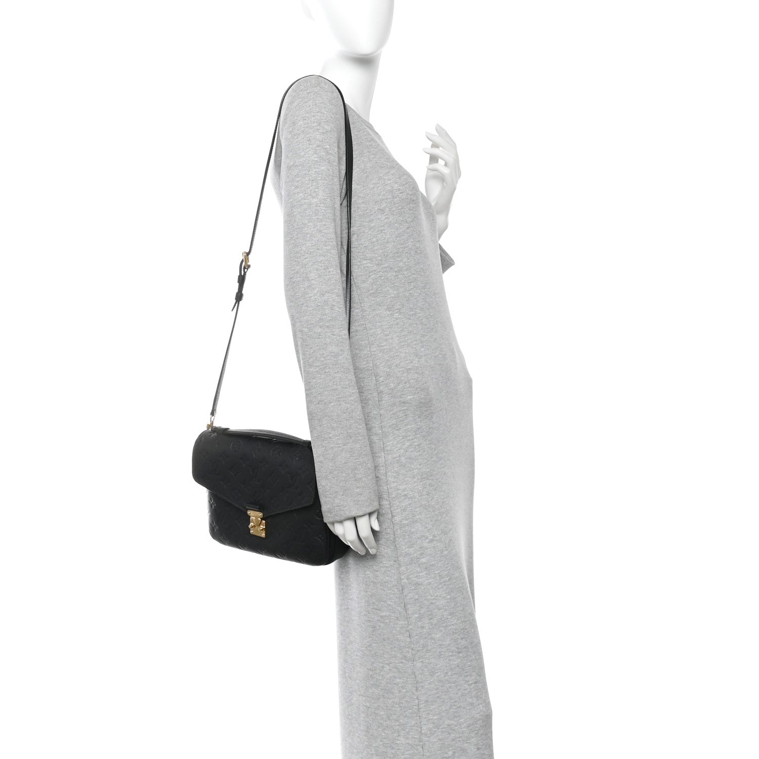 Louis Vuitton Empreinte Pochette Metis Black