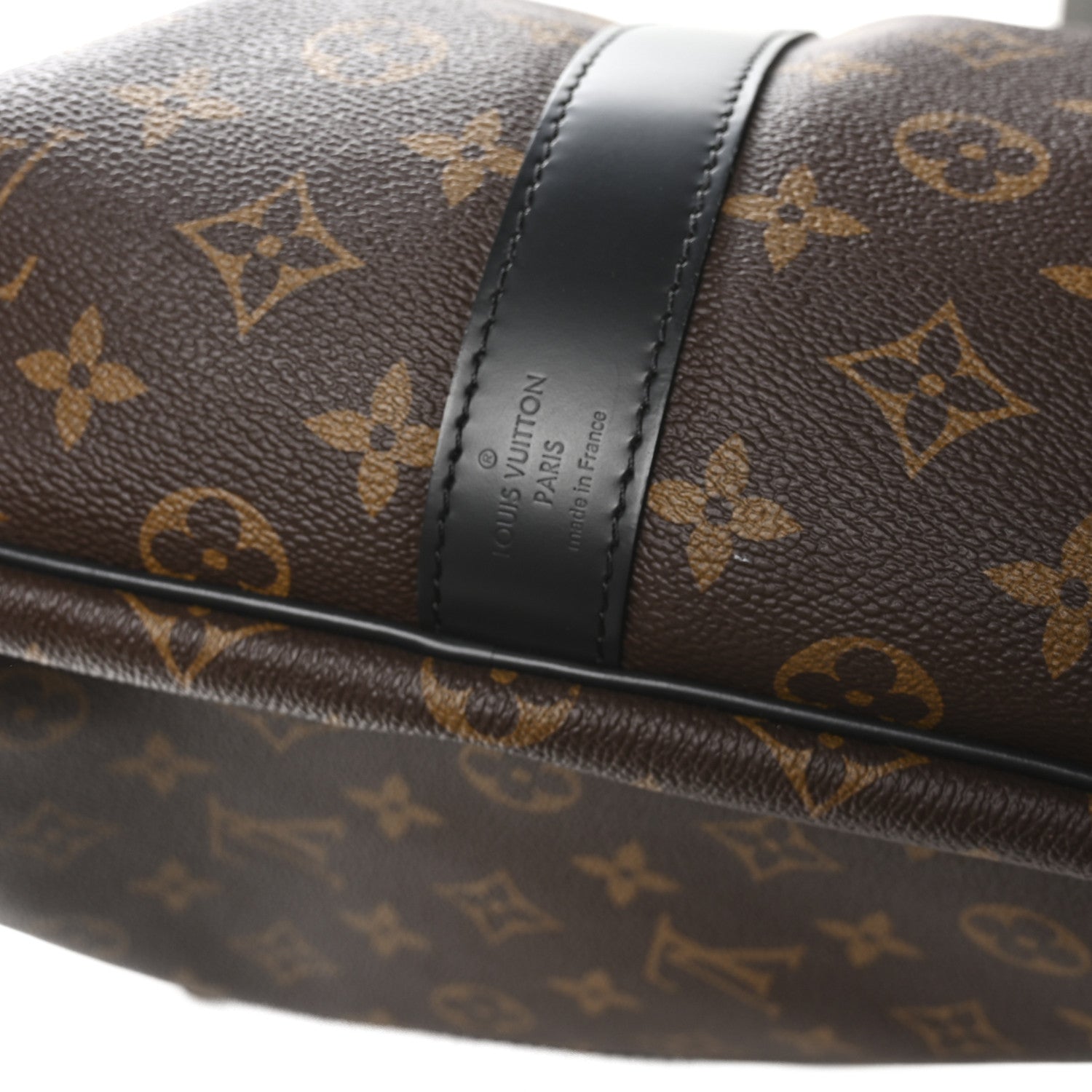 Louis Vuitton Monogram Macassar Keepall Bandouliere 55