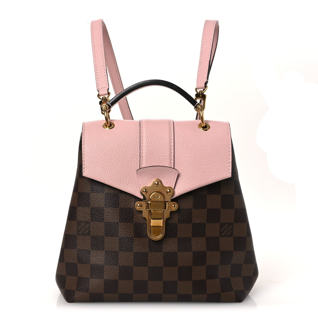 Louis Vuitton Damier Ebene Clapton Backpack Magnolia