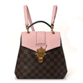 Louis Vuitton Damier Ebene Clapton Backpack Magnolia