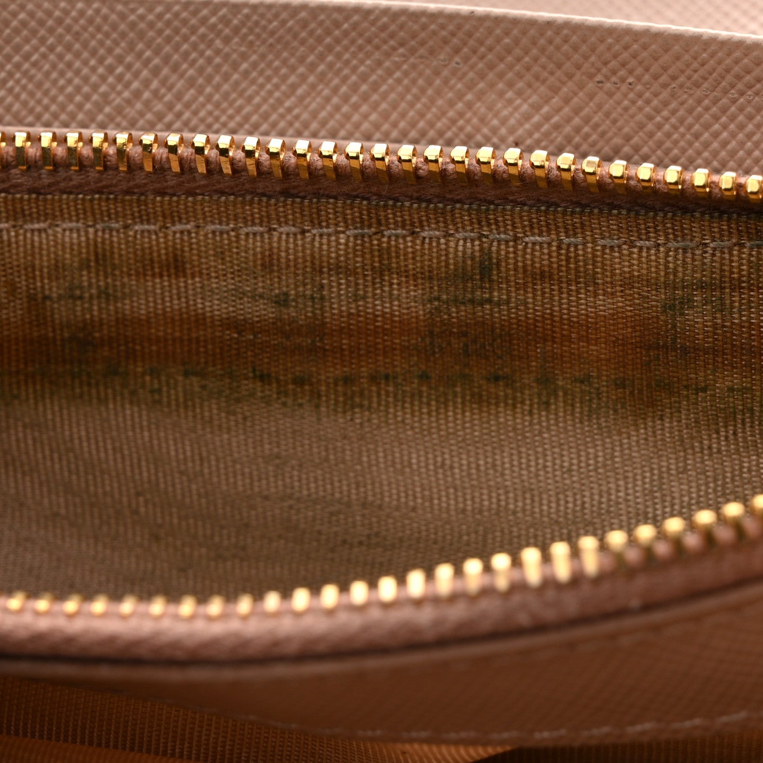 Prada Saffiano Fiocco Bow Continental Wallet Cammeo