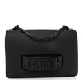 Christian Dior Ultra Matte Calfskin J'Adior Chain Flap Bag Black