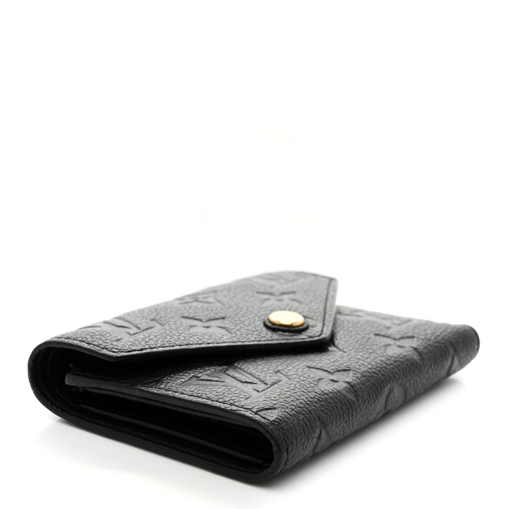 Louis Vuitton Empreinte Victorine Wallet Black