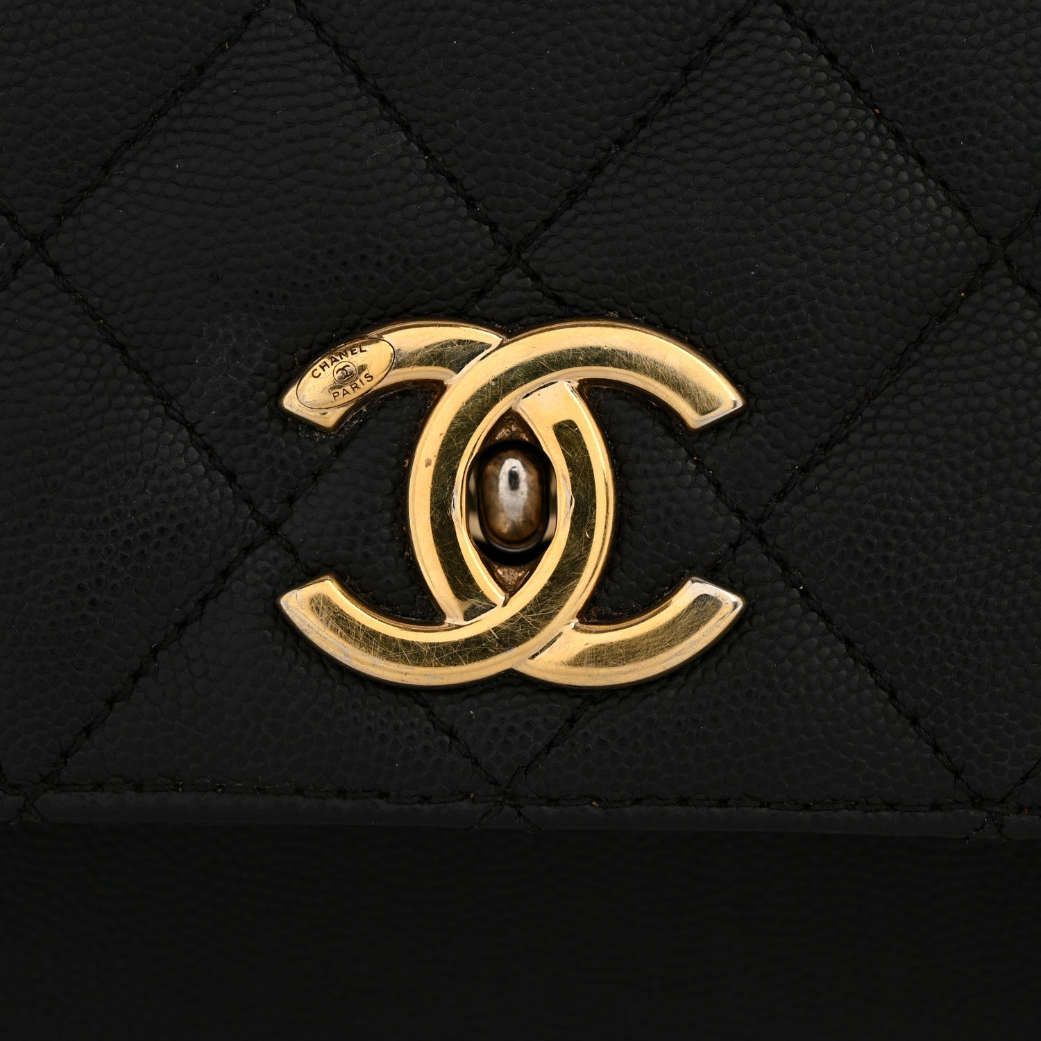 Chanel Caviar Quilted Large Business Affinity Flap Black