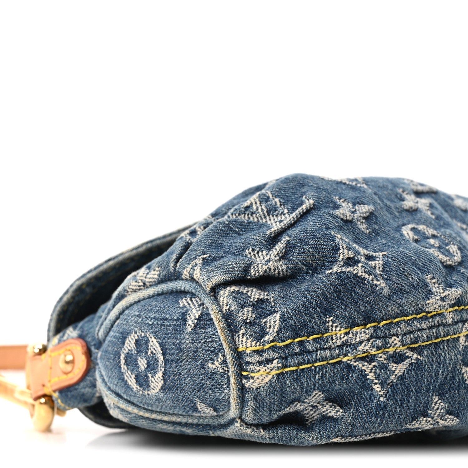 Louis Vuitton Monogram Denim Mini Pleaty Blue