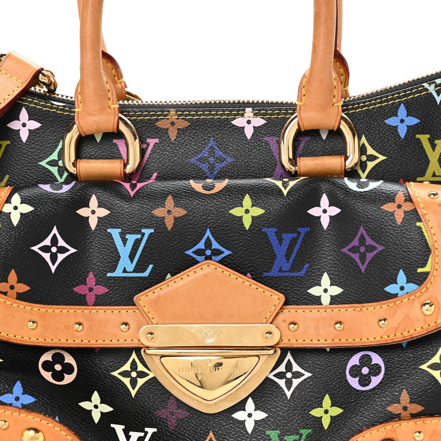 Louis Vuitton Monogram Multicolor Rita Black
