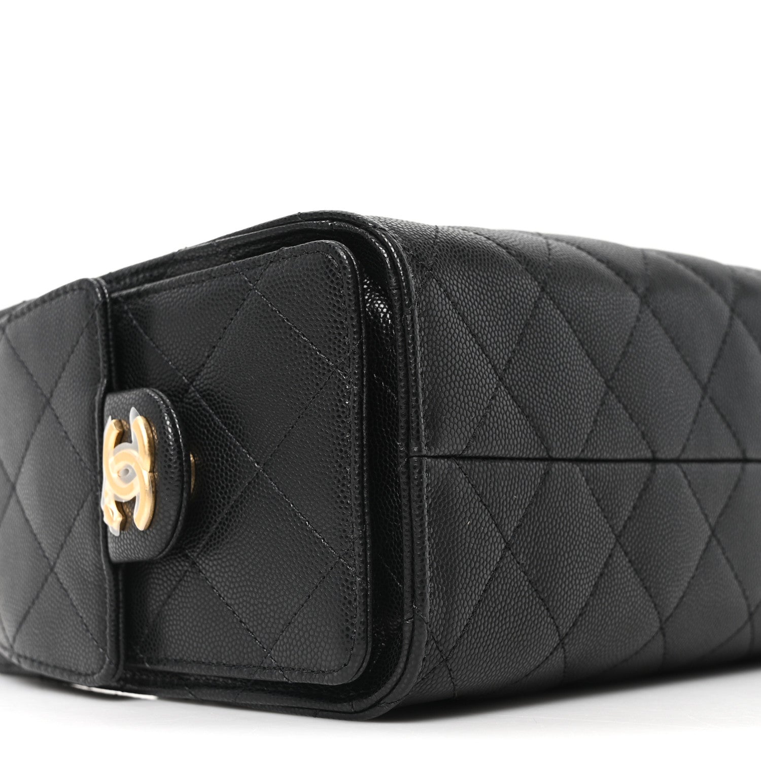 Chanel Caviar Quilted Mini Chanel 25 Handbag Black