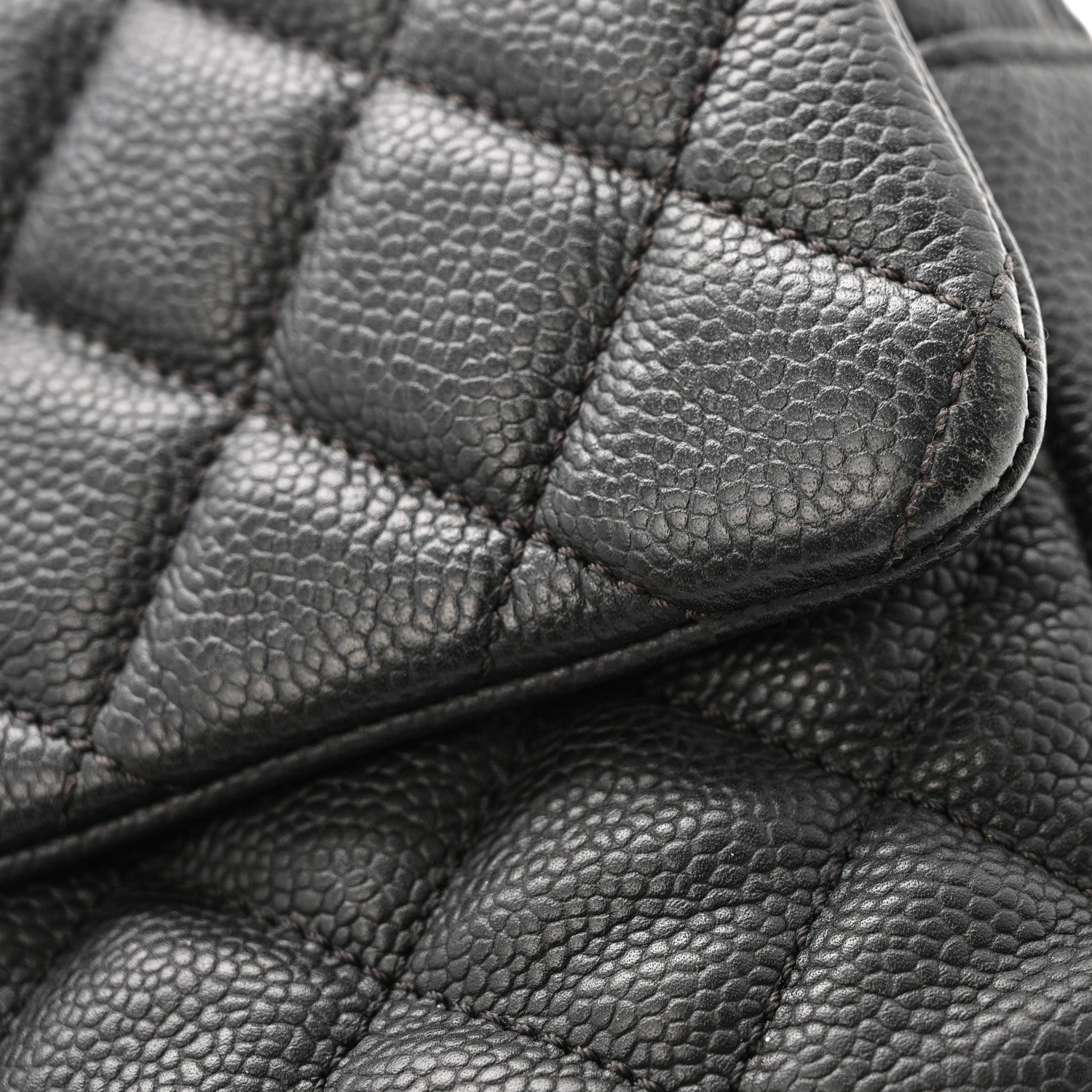 Chanel Caviar Quilted Jumbo Easy Flap Black