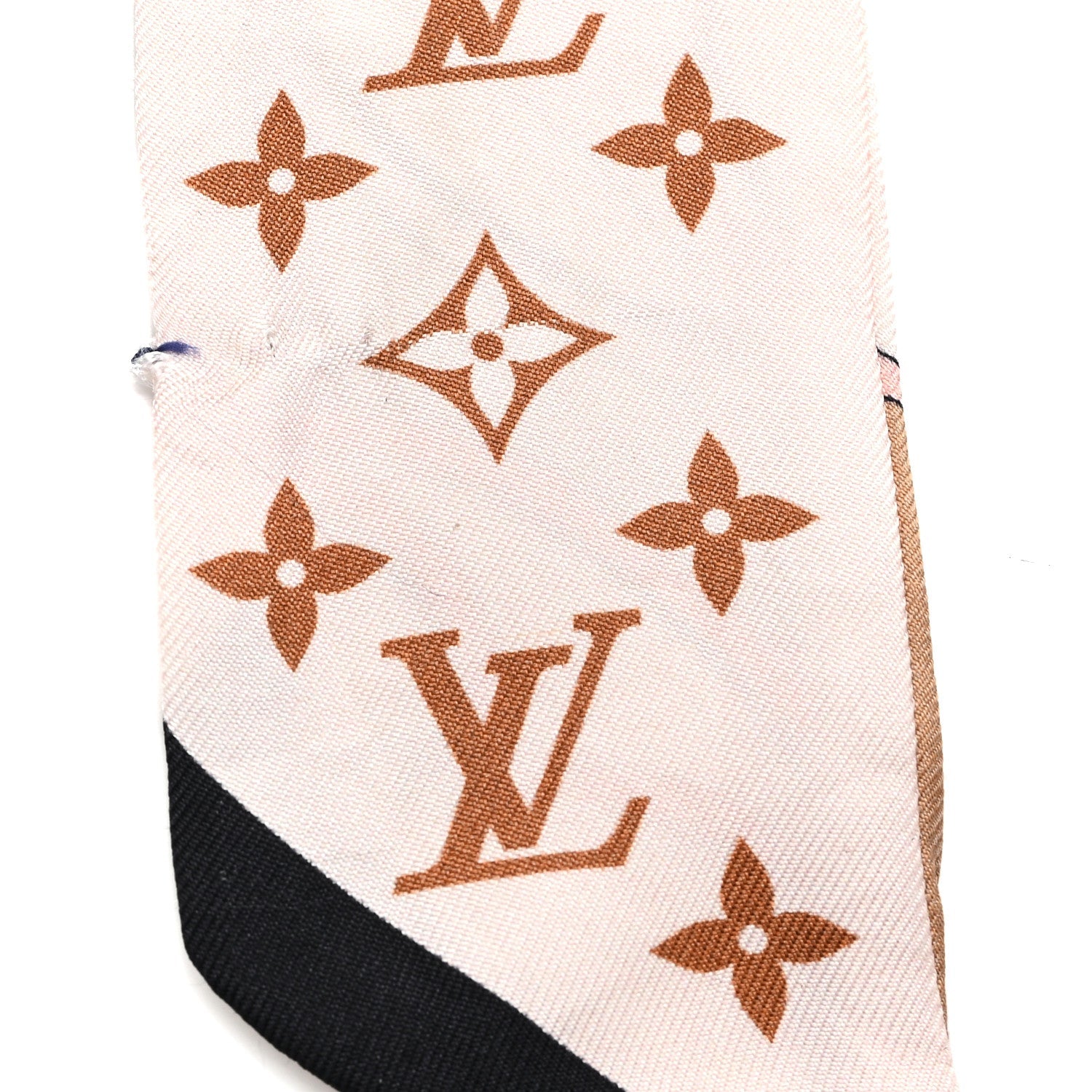 Louis Vuitton Silk Monogram LV Duality BB Bandeau Pink Beige