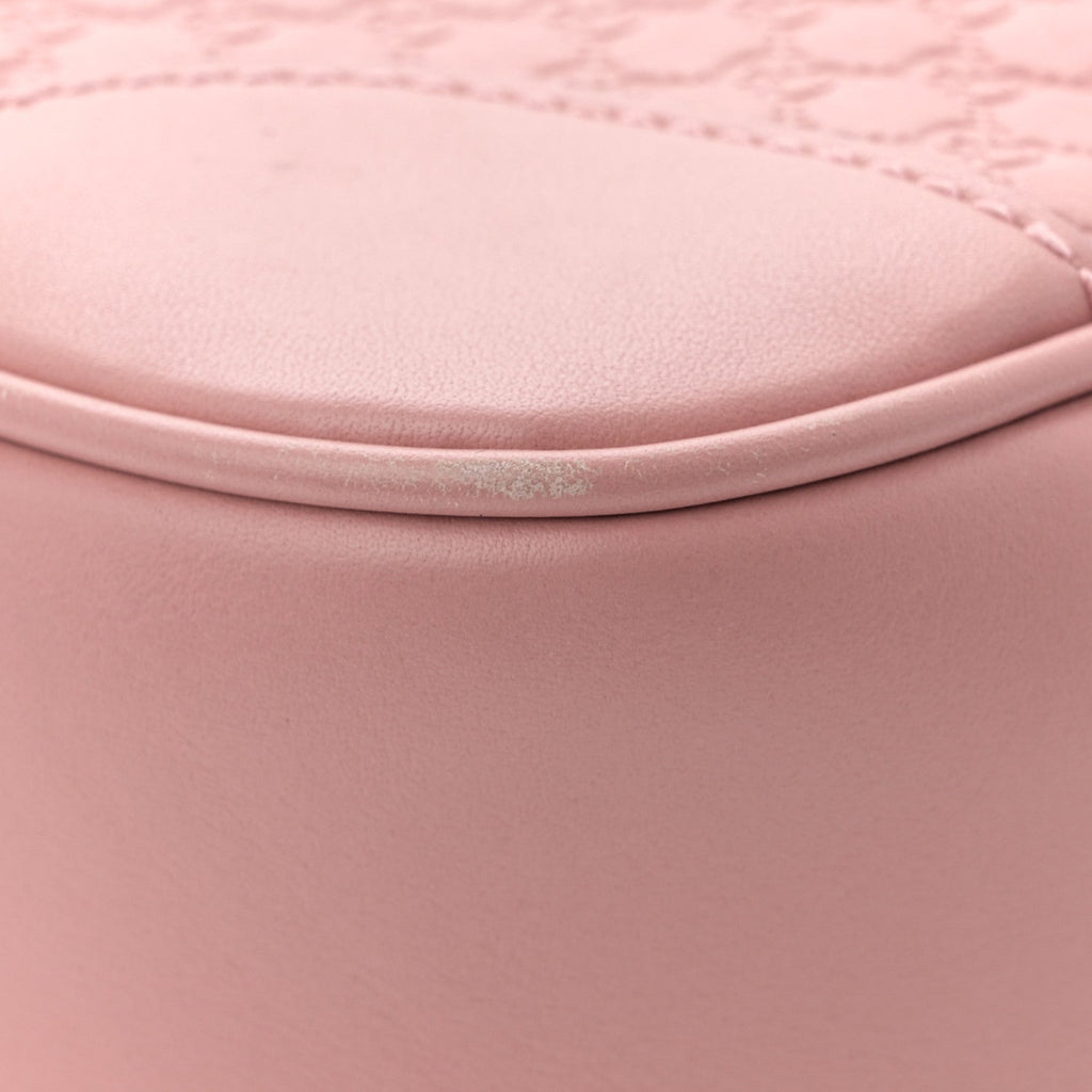 Gucci Soft Microguccissima Mini Bree Messenger Bag Soft Pink