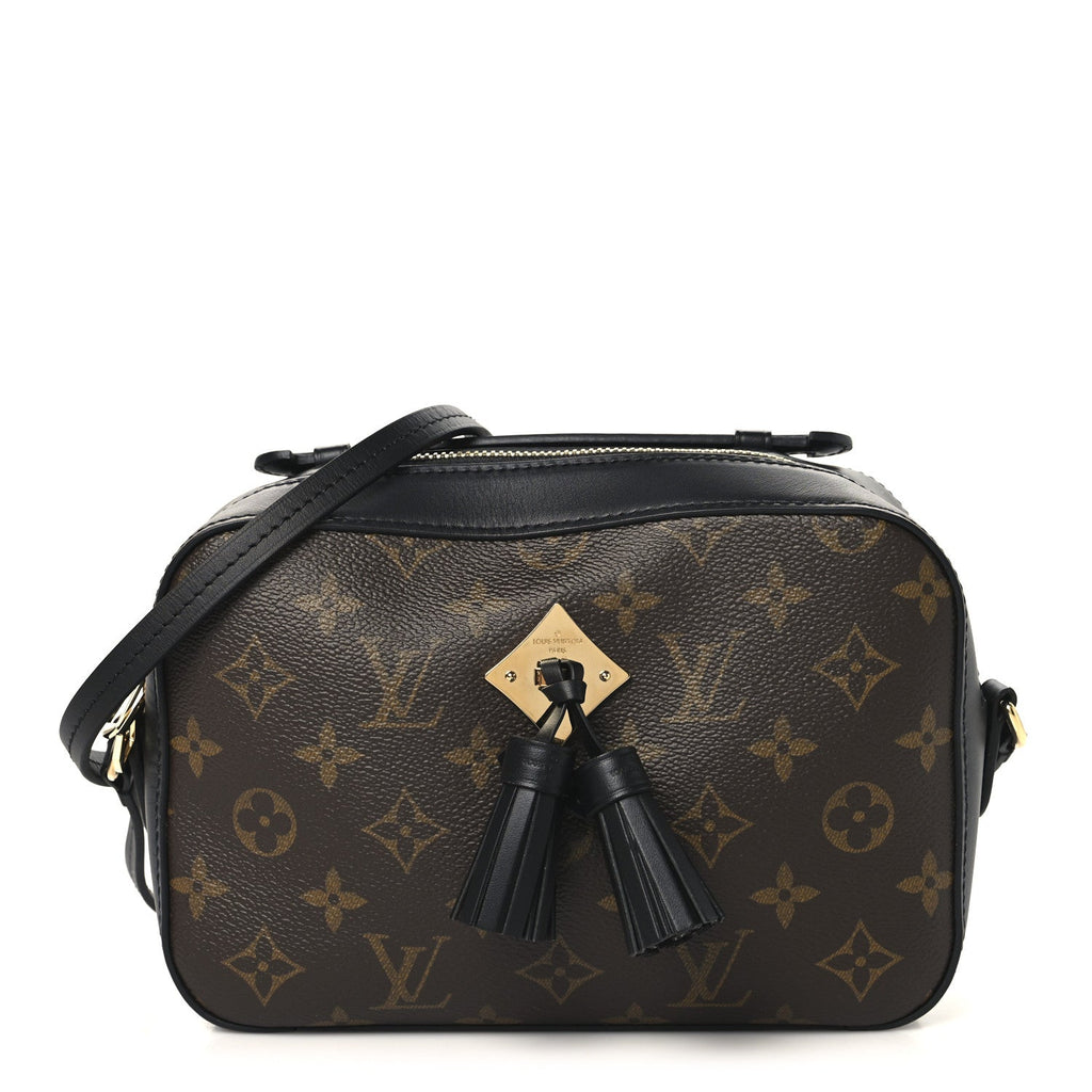 Louis Vuitton Monogram Saintonge Black