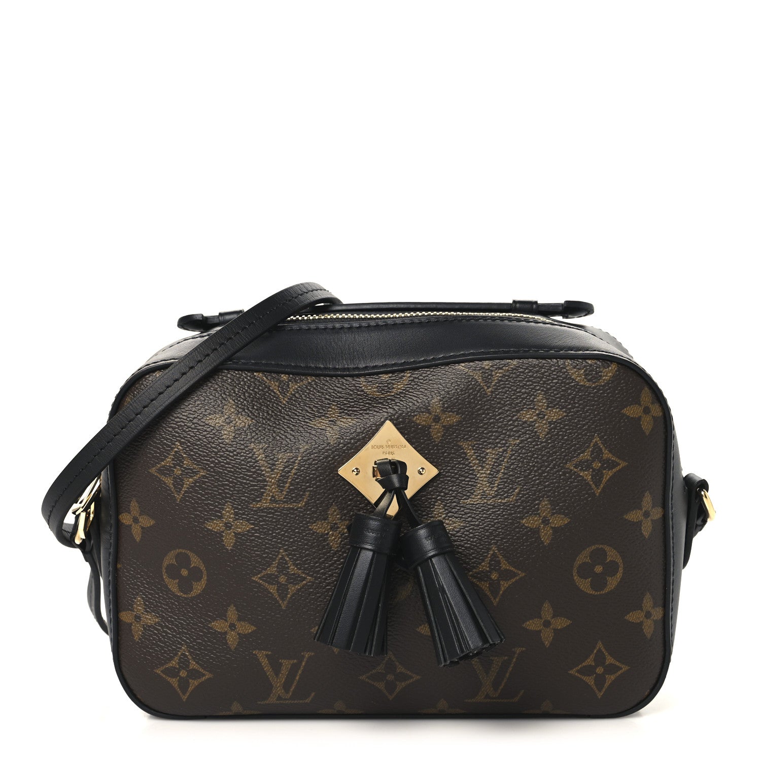 Louis Vuitton Monogram Saintonge Black