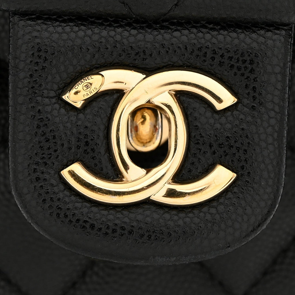 Chanel Caviar Quilted Mini Urban Spirit Backpack Black