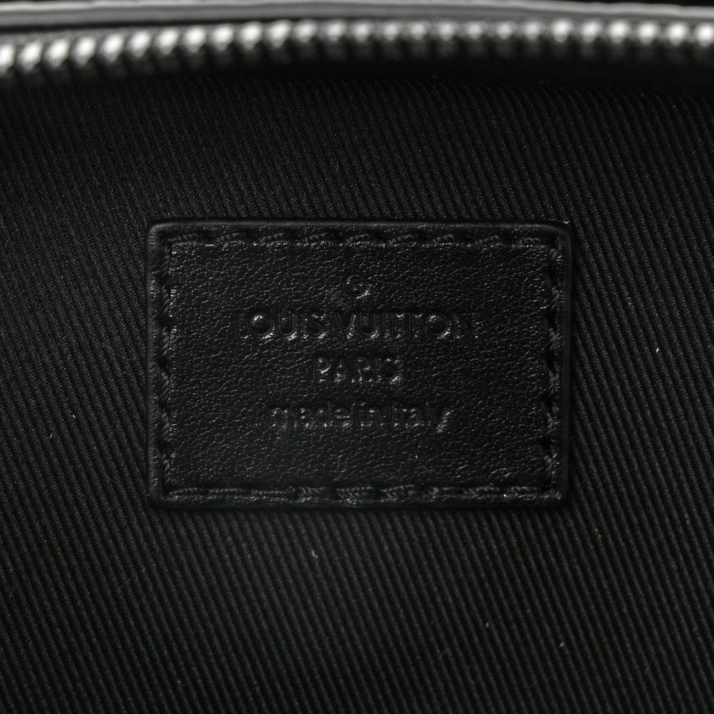 Louis Vuitton Taurillon Monogram Soft Trunk Black