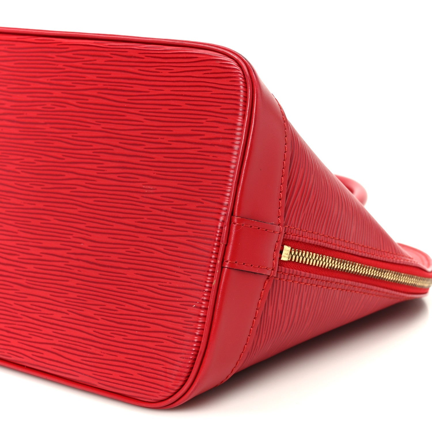 Louis Vuitton Epi Alma PM Castillan Red