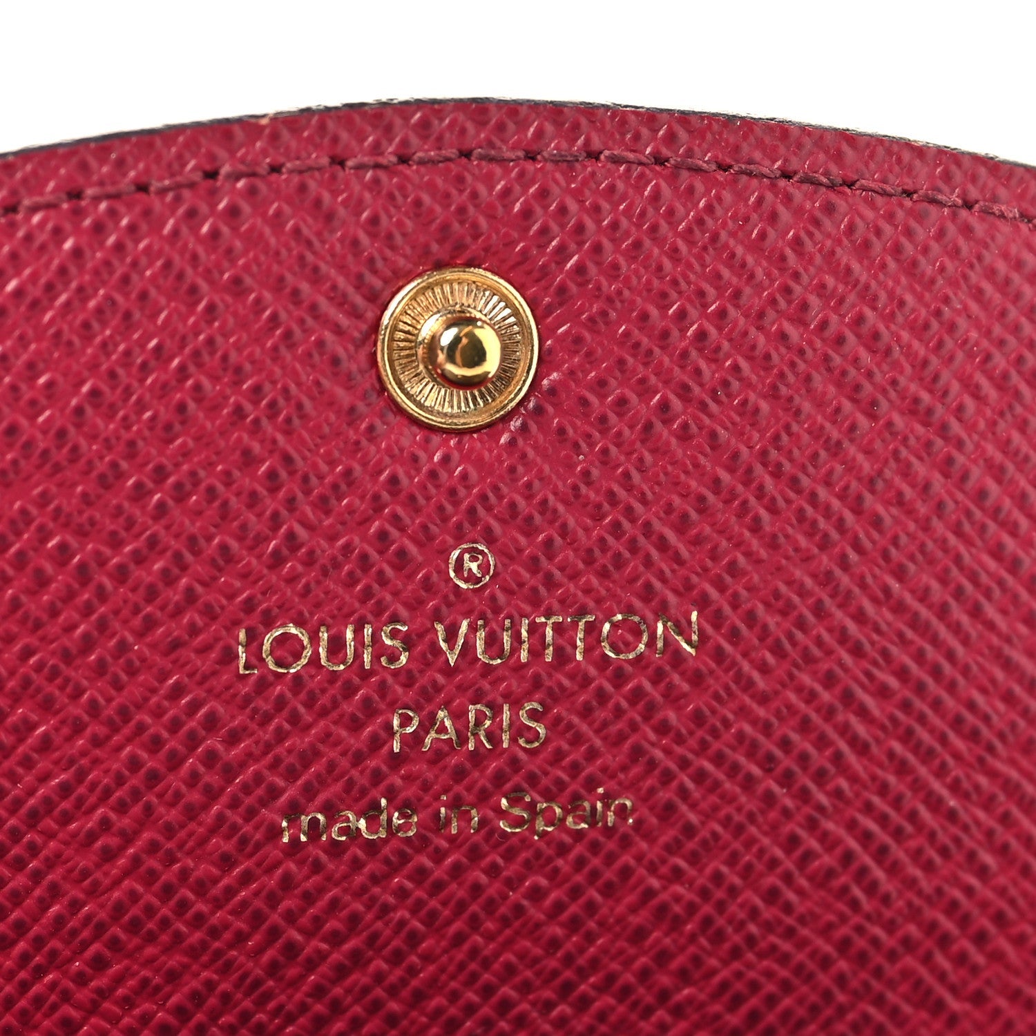 Louis Vuitton Monogram Rosalie Coin Purse Fuchsia