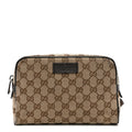 Gucci Monogram Belt Bag Dark Brown