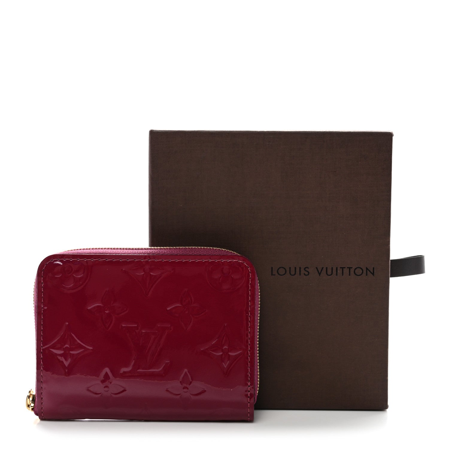 Louis Vuitton Vernis Zippy Coin Purse Magenta