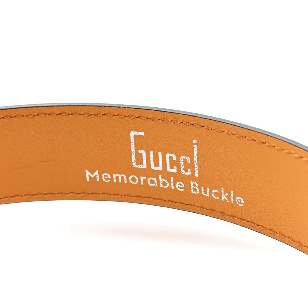 Gucci Plutone Calfskin Stars Square G 30mm Belt 95 38 Cinture Uomo