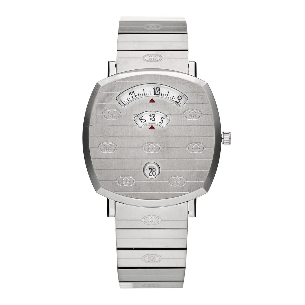 Gucci Stainless Steel 38mm Grip Quartz Watch