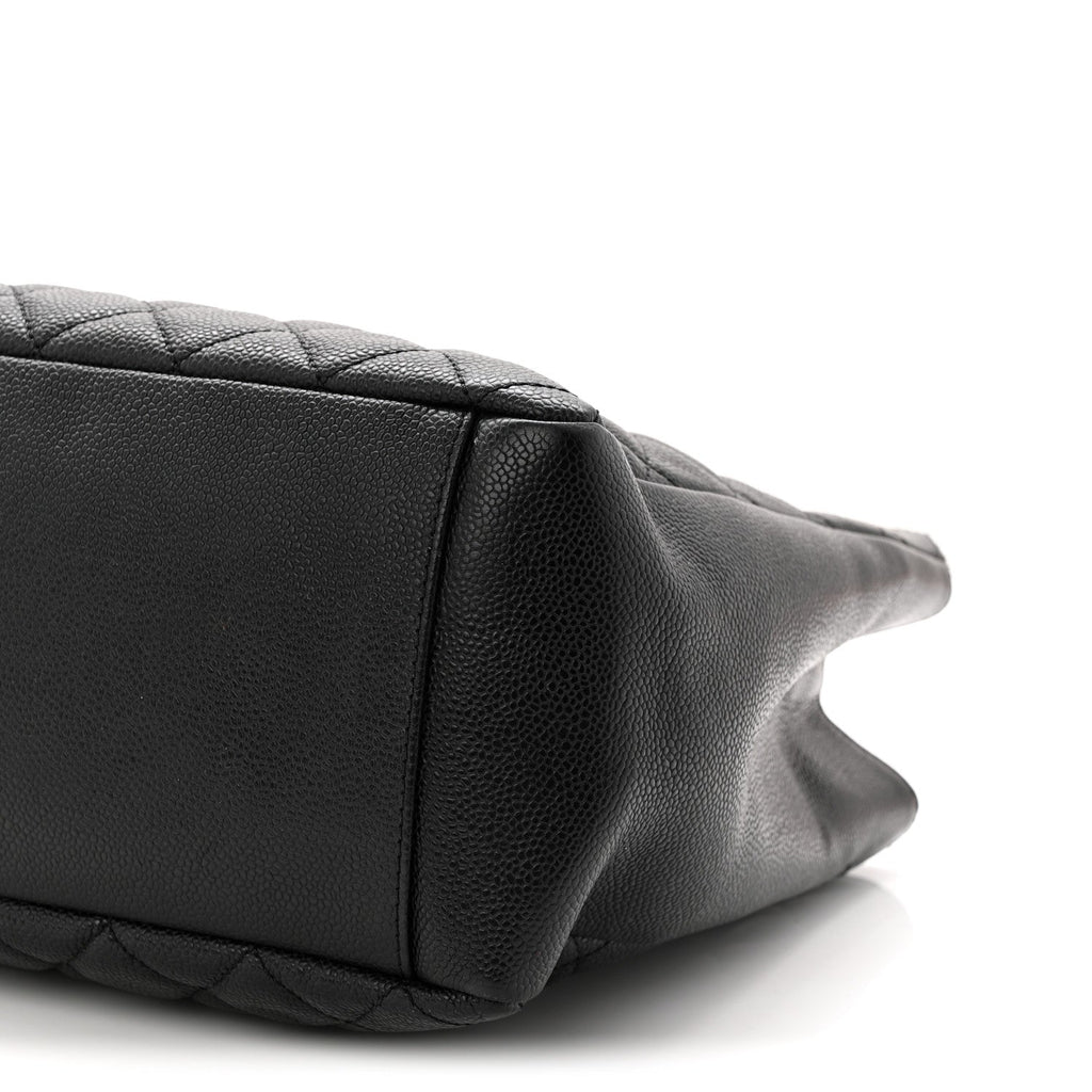 Chanel Caviar Quilted Grand Shopping Tote GST Black