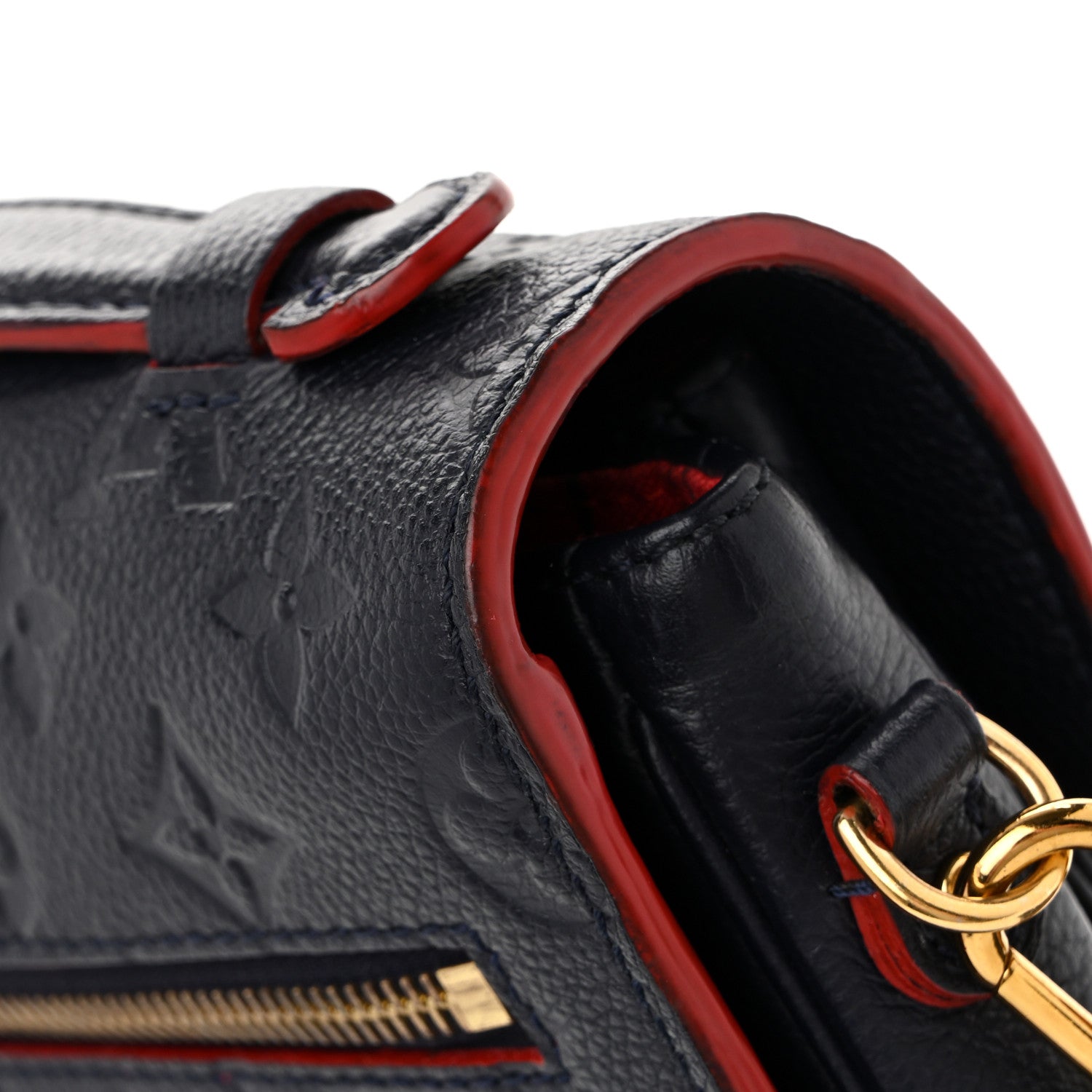 Louis Vuitton Empreinte Pochette Metis Marine Rouge