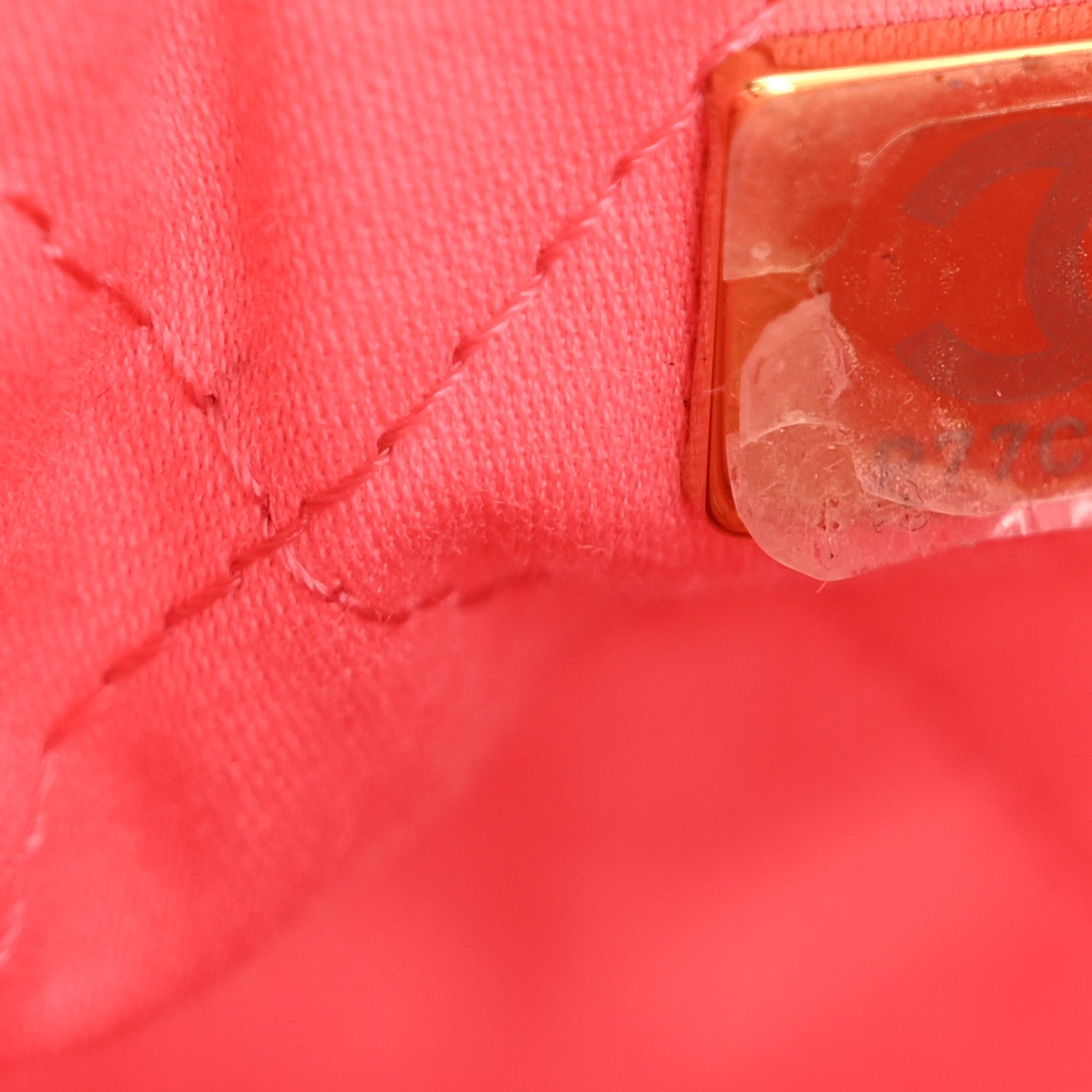 Chanel Shiny Calfskin Quilted Small Chanel 22 Coral Pink