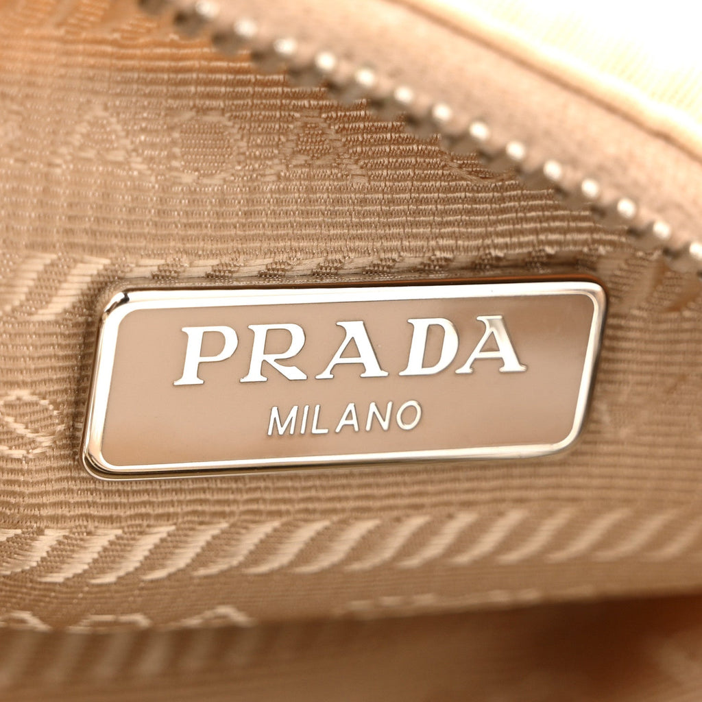Prada Nylon Re-Edition 2005 Shoulder Bag Cammeo