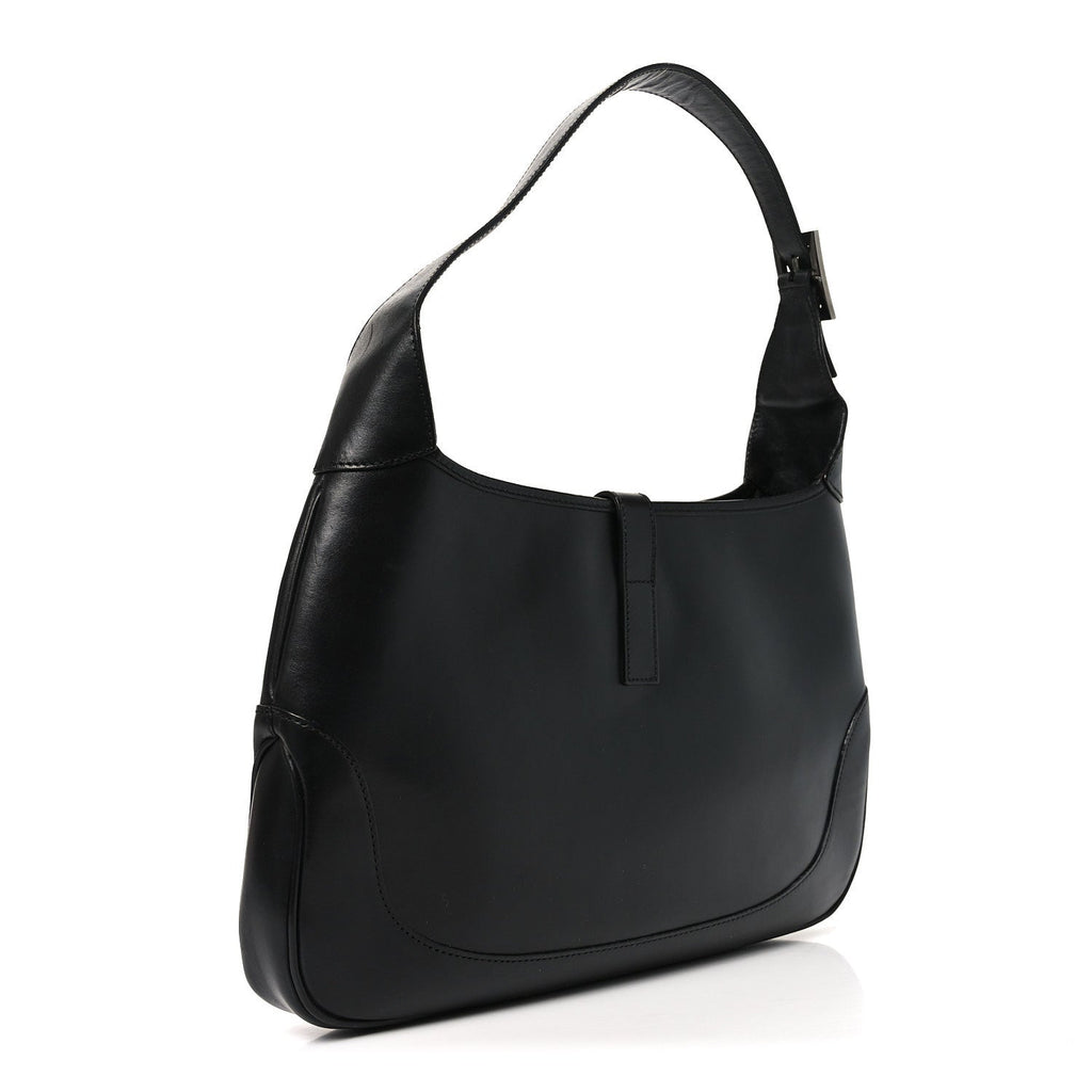 Gucci Calfskin Small Jackie O Hobo Black