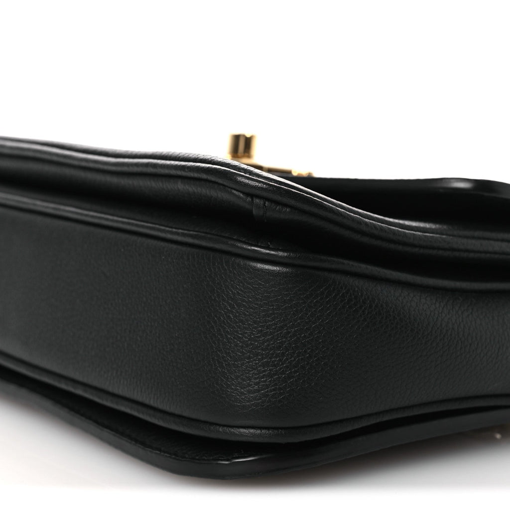 Louis Vuitton Grained Calfskin Lockme Oxford Black