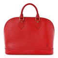 Louis Vuitton Epi Alma PM Castillan Red
