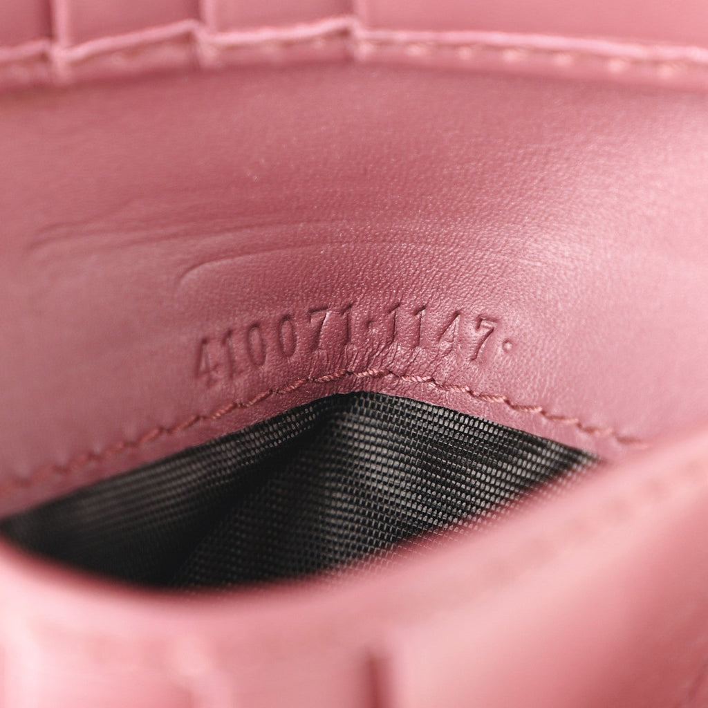 Gucci GG Supreme Monogram Blooms French Flap Wallet Beige Multicolor Dry Rose