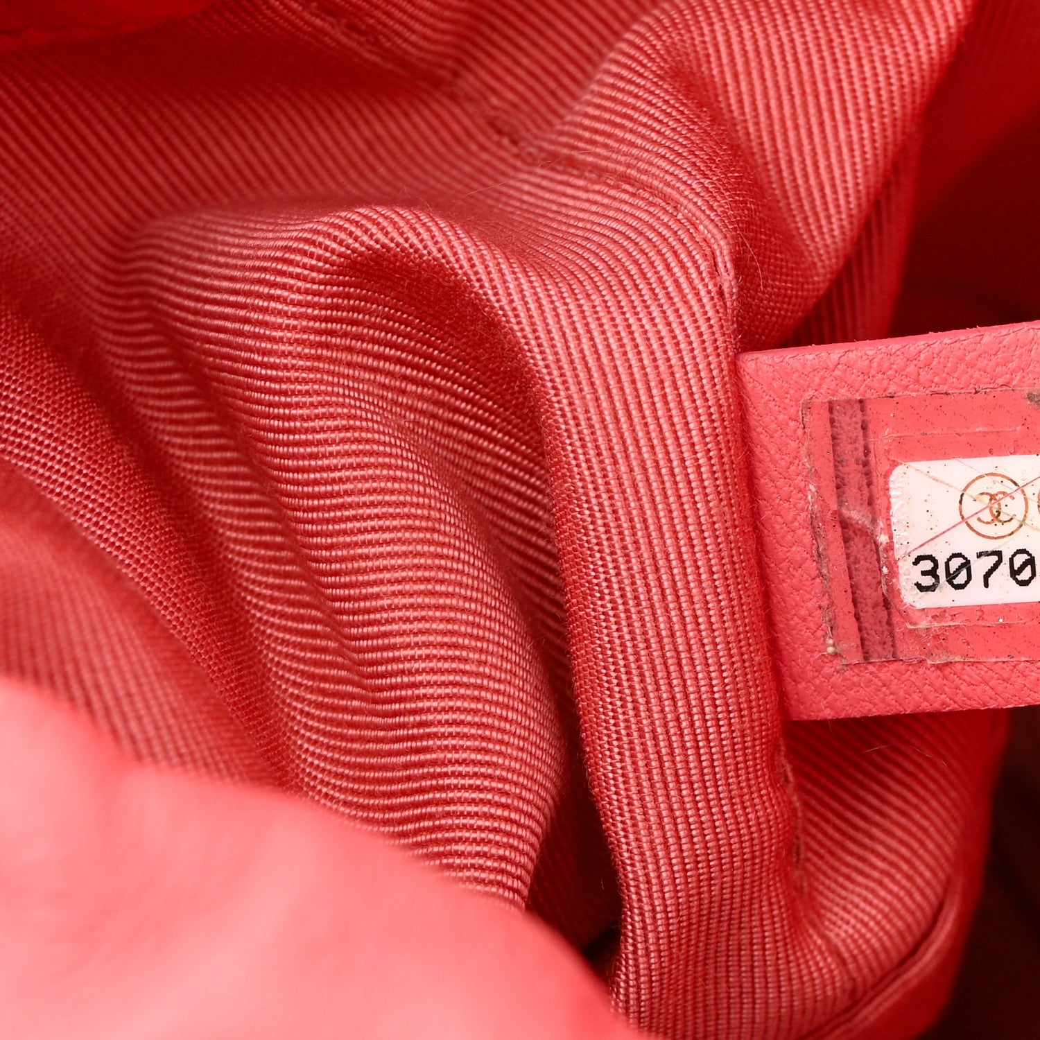 Chanel Lambskin Bucket Chain Drawstring Bag Pink