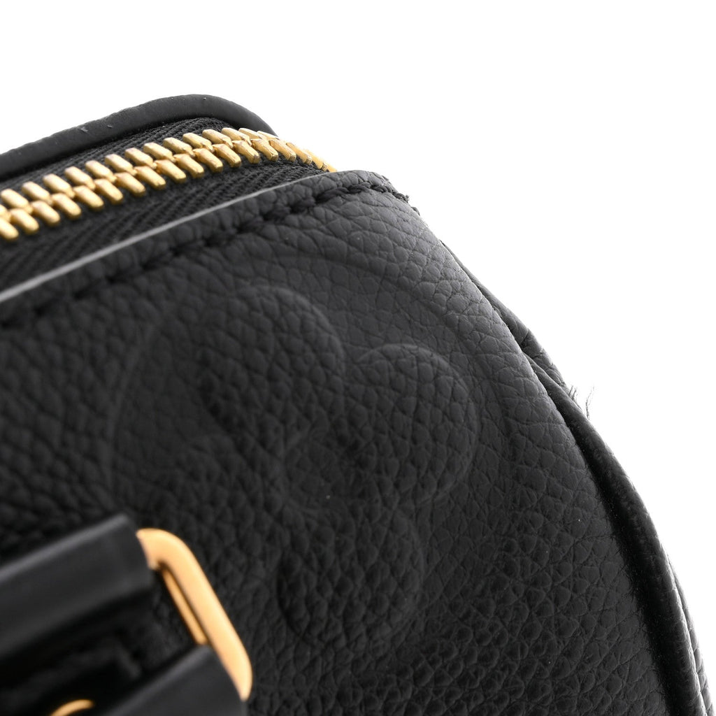 Louis Vuitton Empreinte Monogram Giant Speedy Bandouliere 20 Black