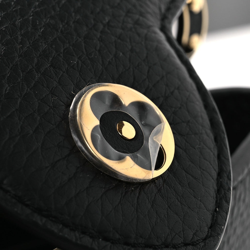Louis Vuitton Taurillon Mini Capucines Black